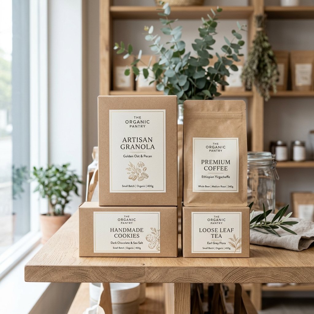 Stock shelves or products display in a store